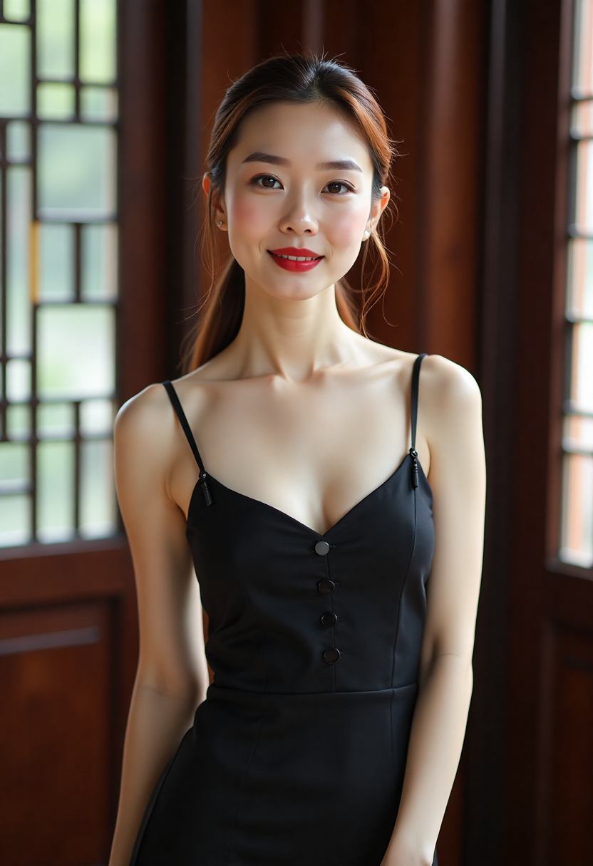 客厅里的两家人
